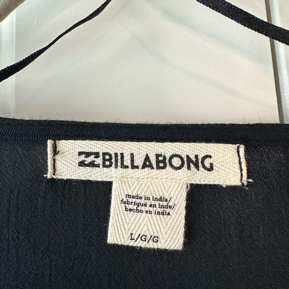 Billabong Island Folk Pieced Crinkle Top NWT (Size L) - Picture 5 of 8